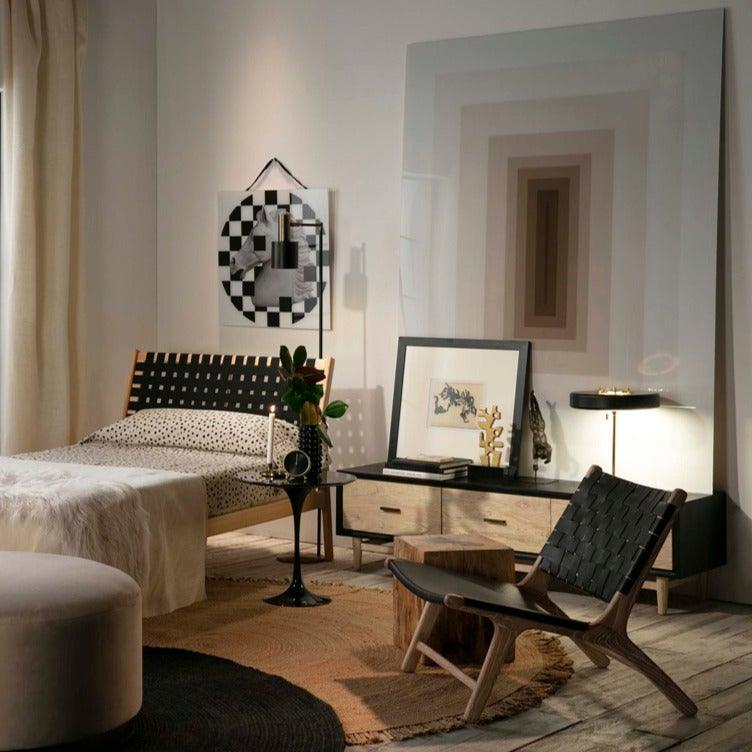 Black Leather Armchair