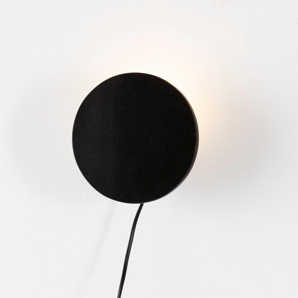 Black Marble Wall Lamp