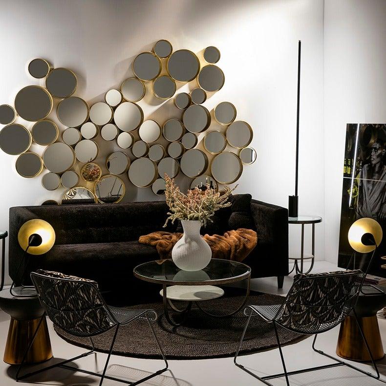 Black Metal Armchair