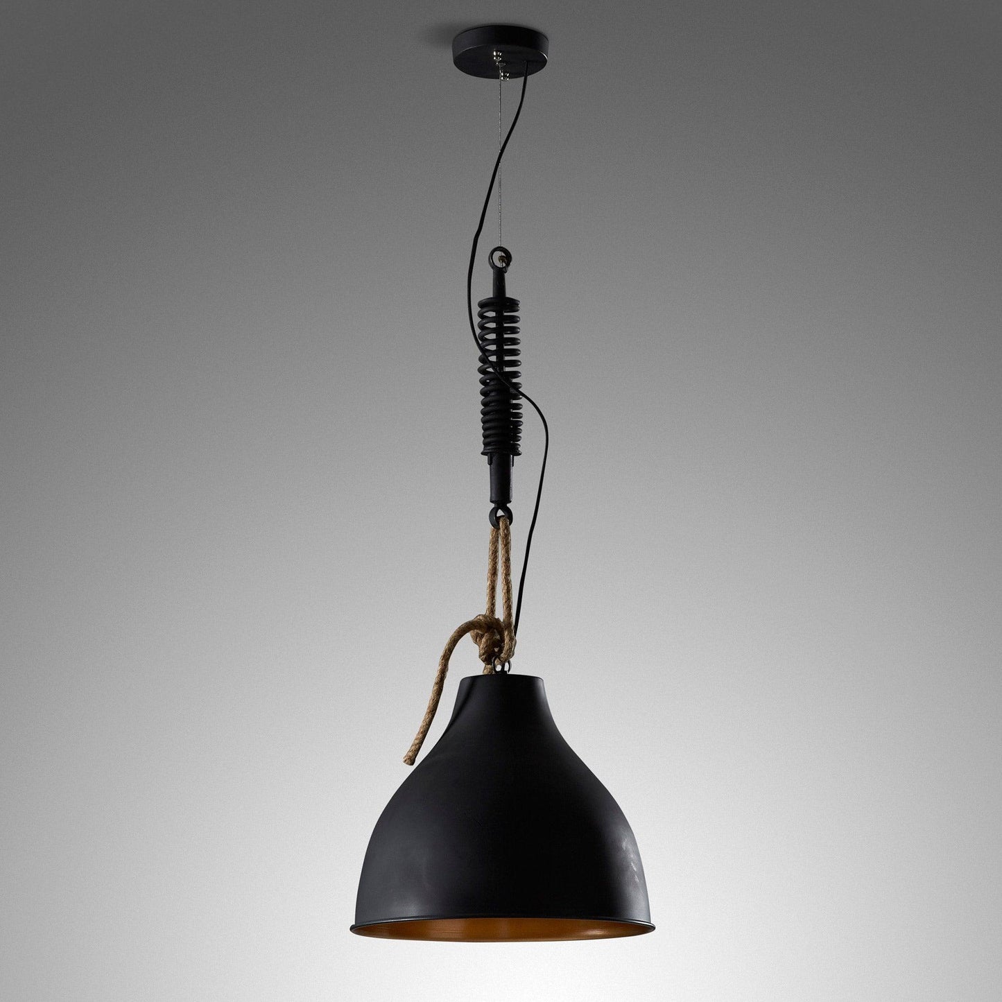 Black Metal Ceiling Lamp