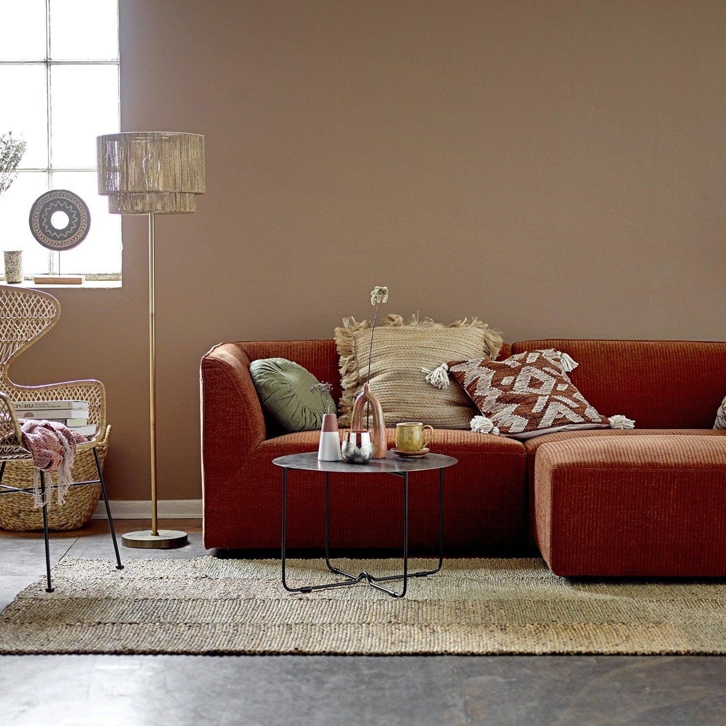 Black Metal Coffee Table