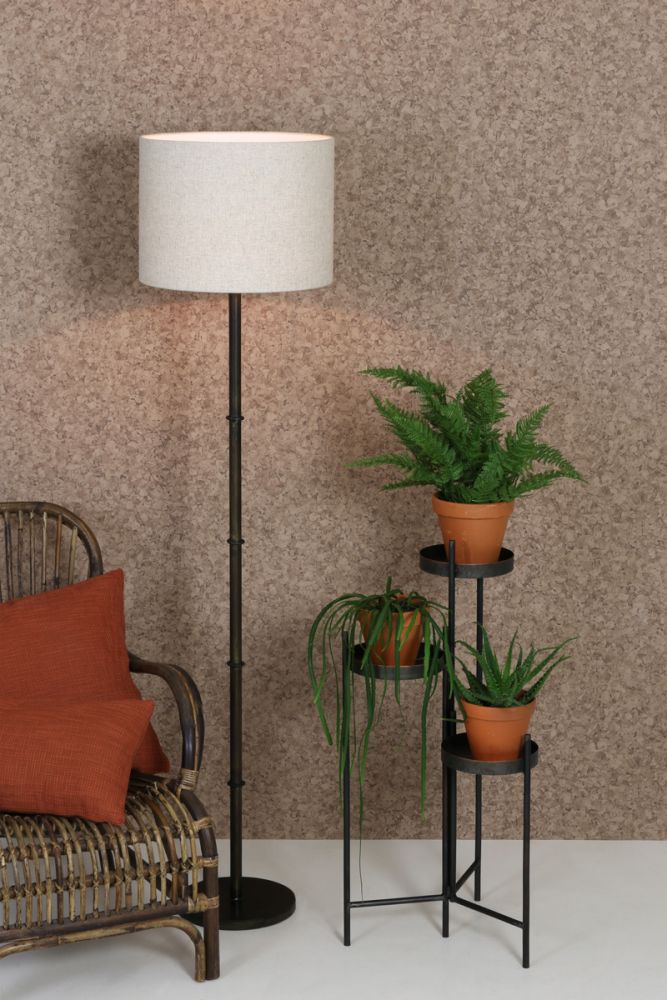 Black Metal Floor Lamp