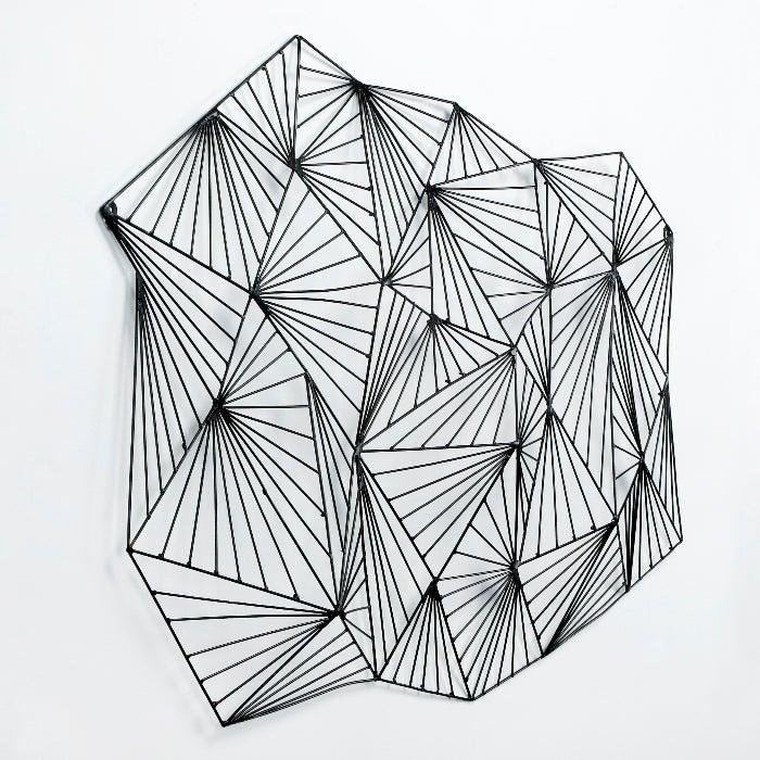 Black Metal Sculpture