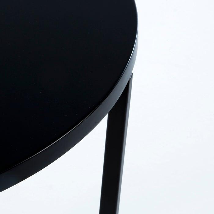 Black Metal Side Table