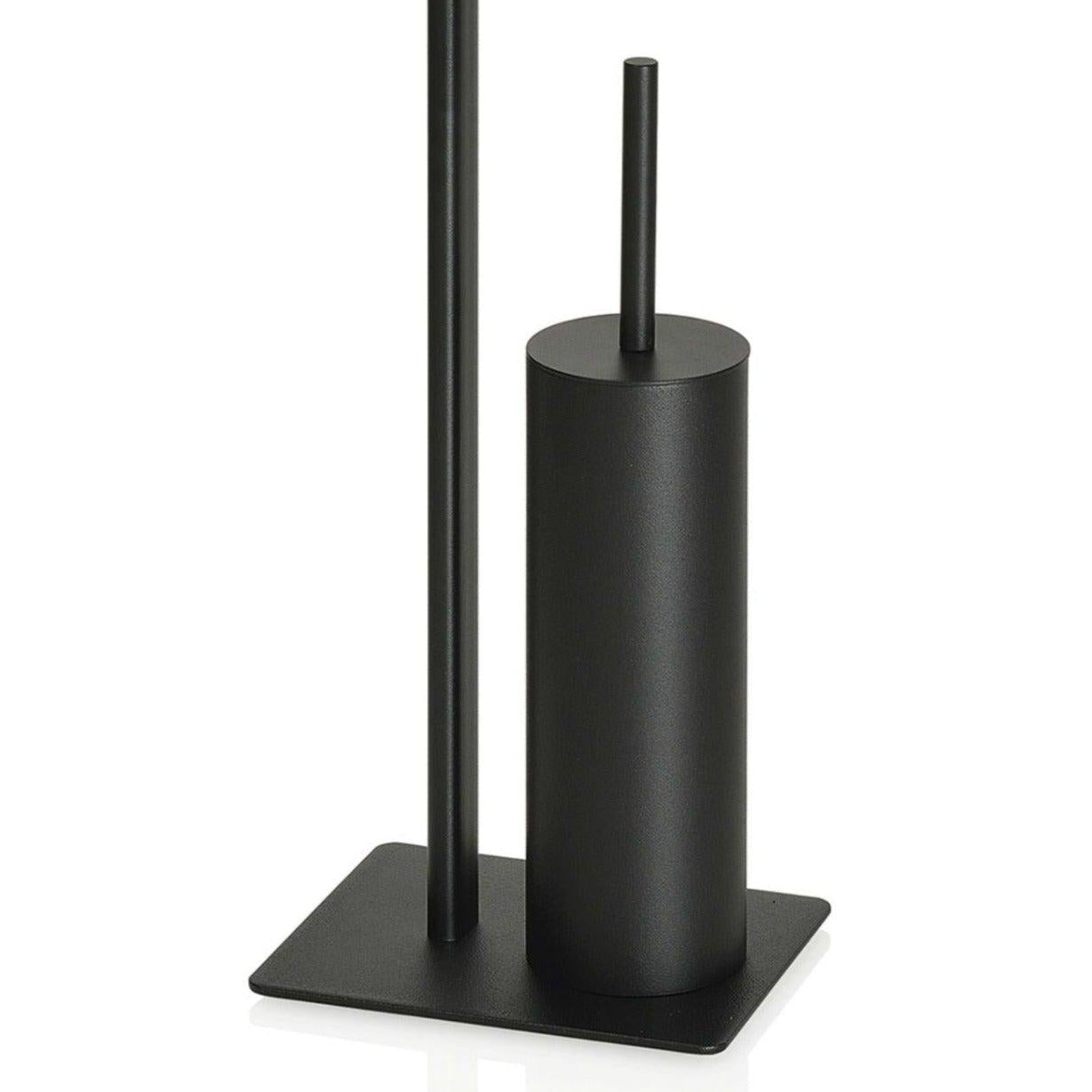 Black Metal Toilet Brush / Toilet Paper