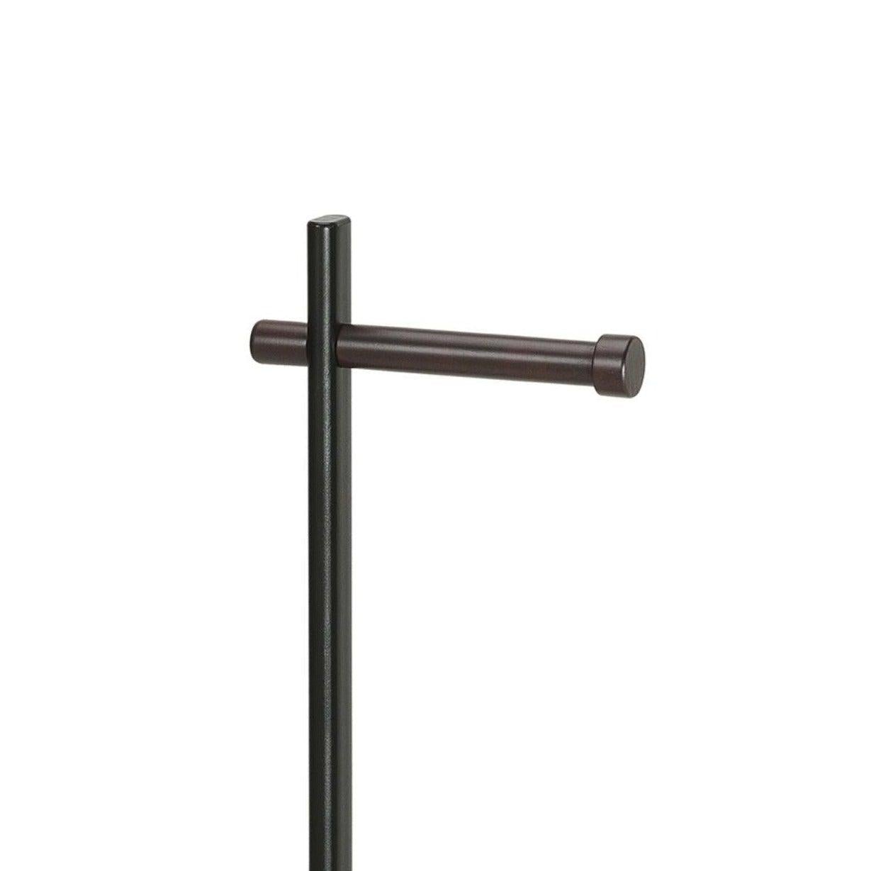 Black Metal Toilet Brush / Toilet Paper