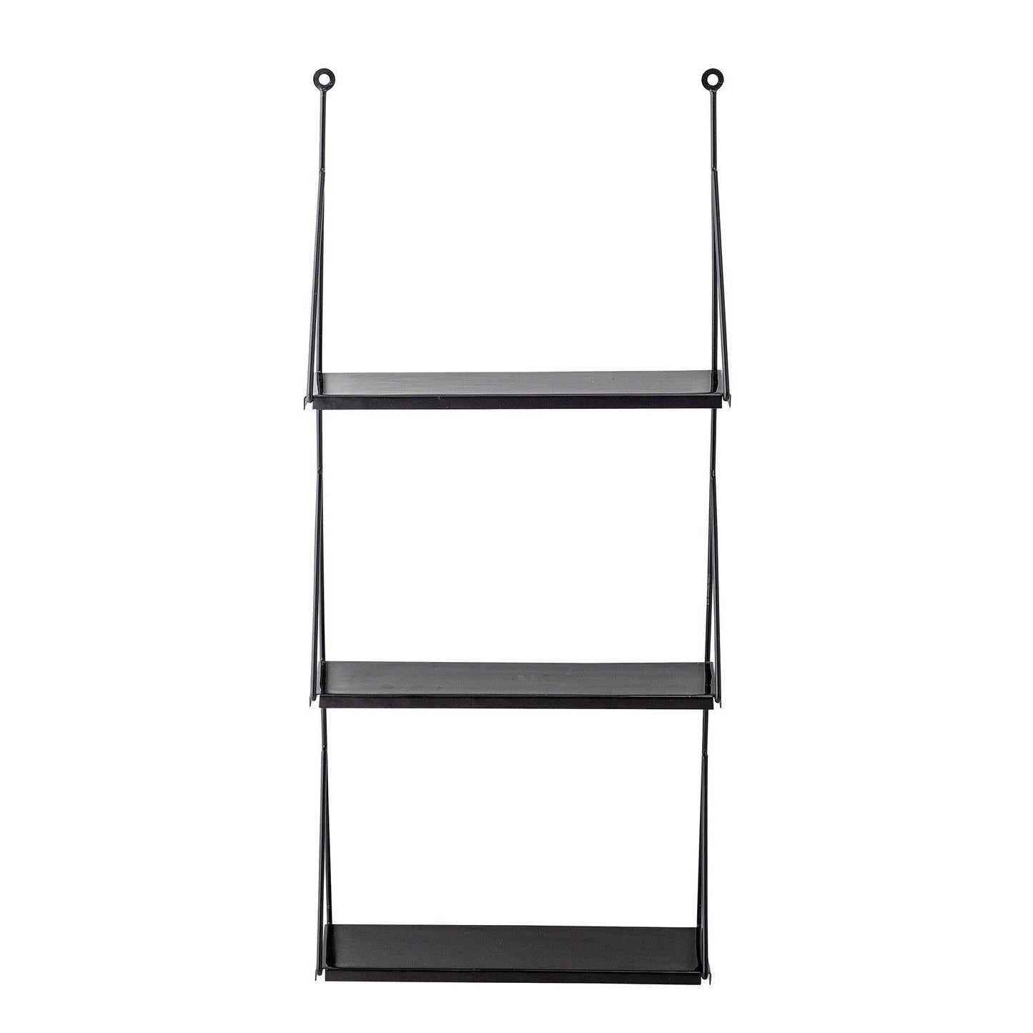 Black Metal Wall Shelf