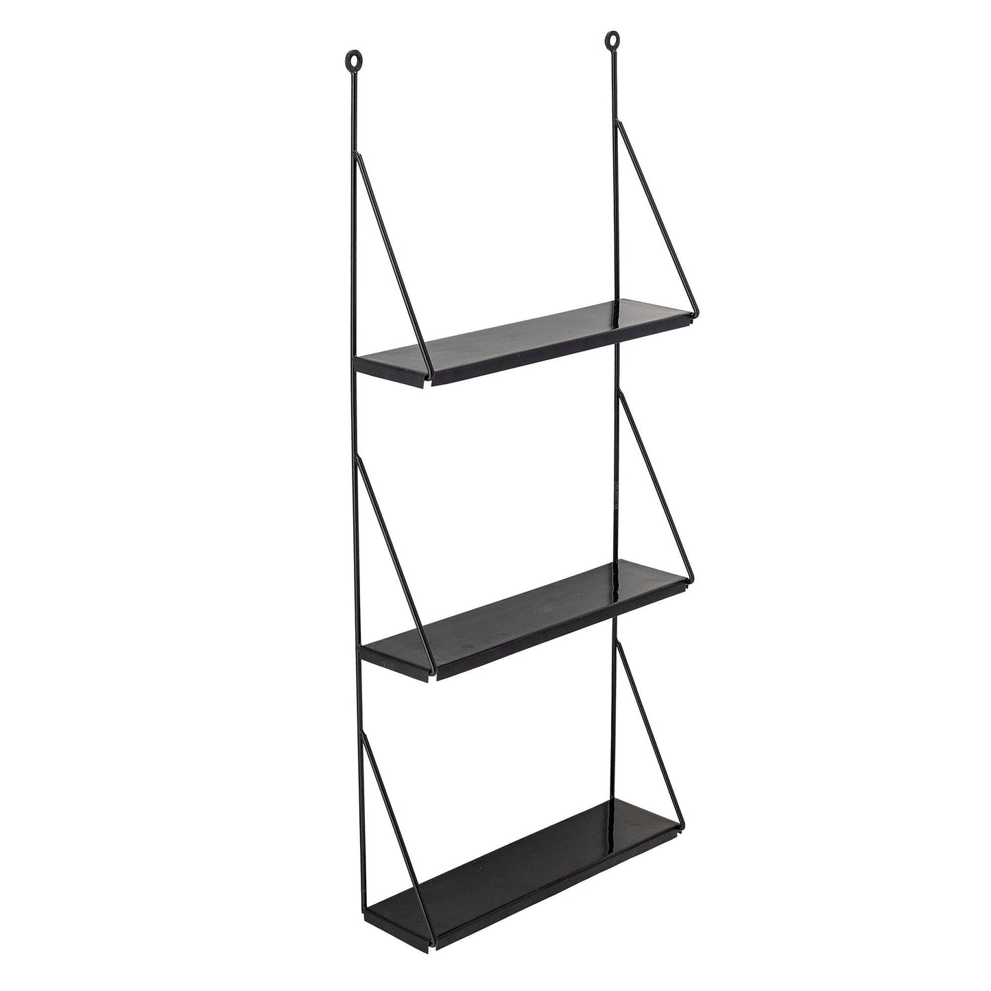 Black Metal Wall Shelf