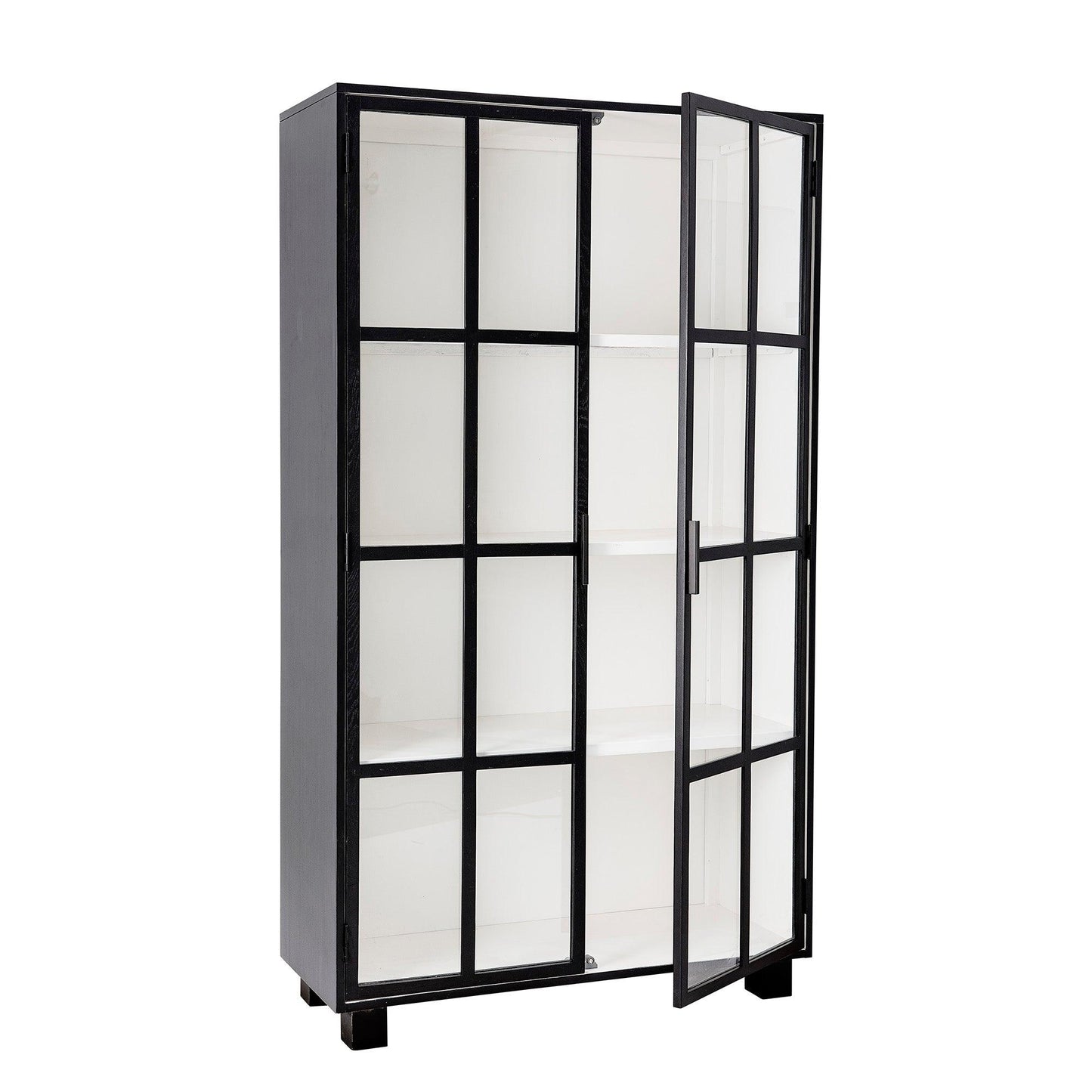 Black Oak Wood Cabinet