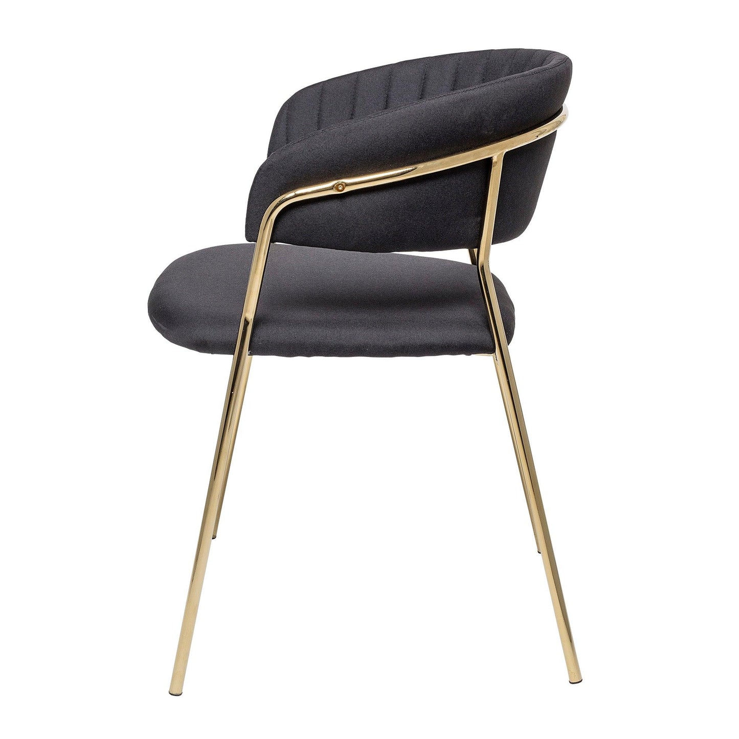 Black Polyester Chair