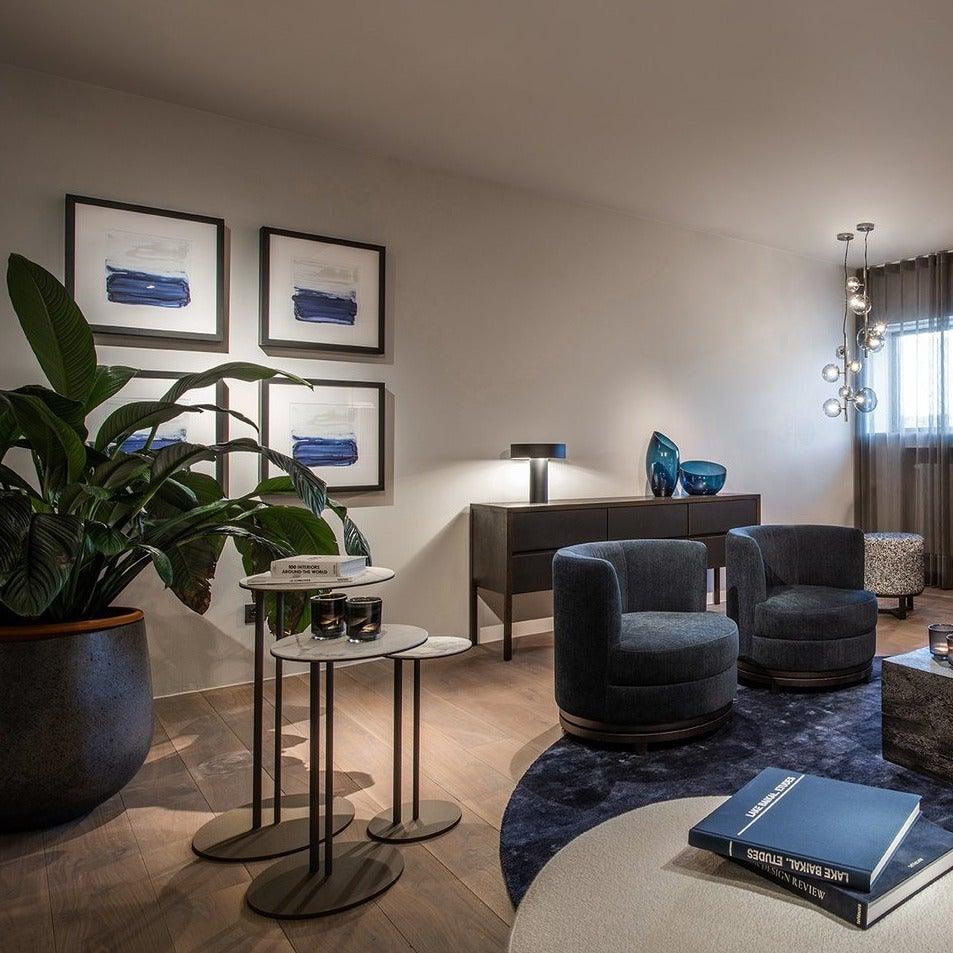 Black Wood Picture Frame Set (X2)