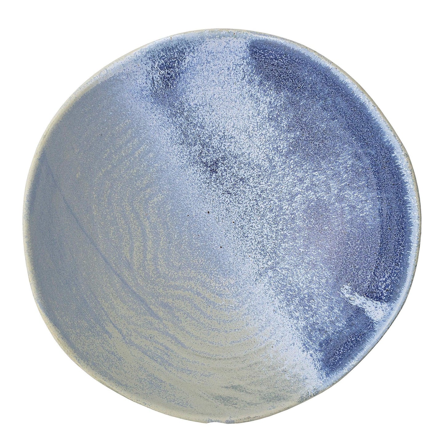 Blue Ceramic Serving Bowl