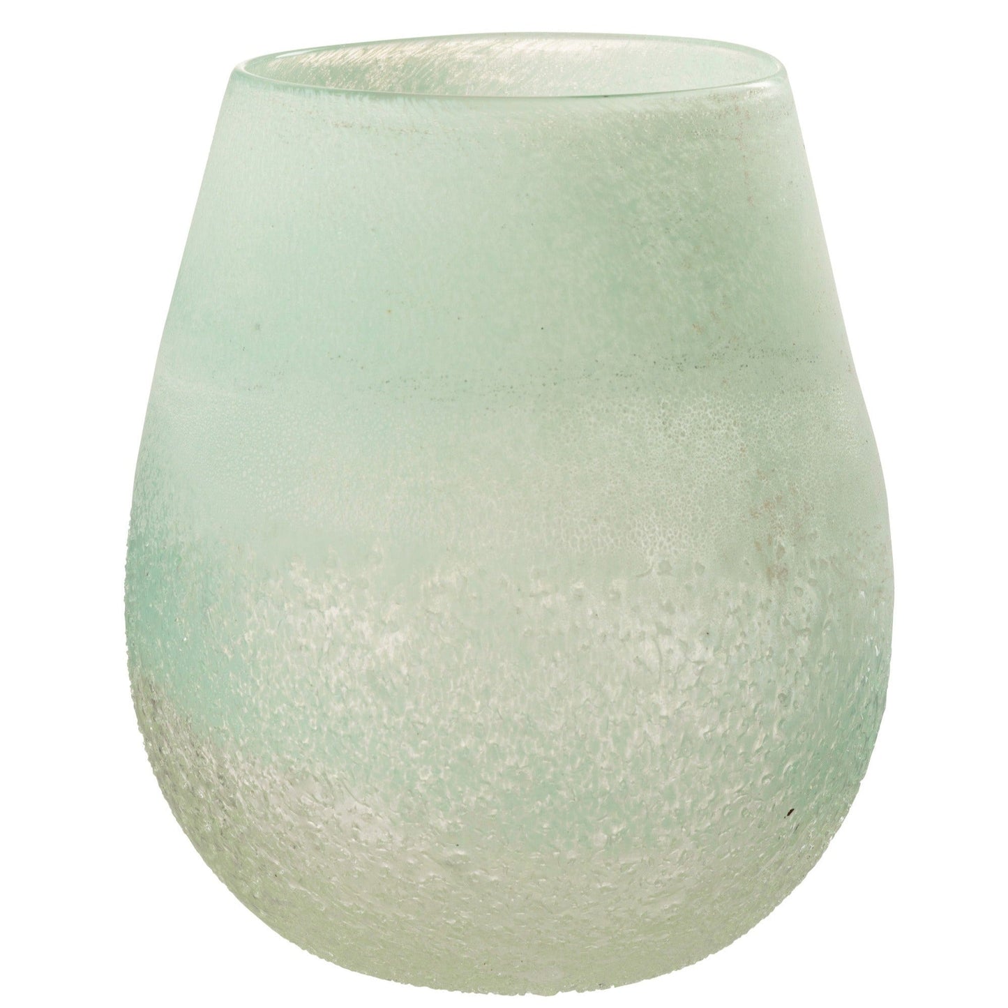 Blue Glass Tealight Holder
