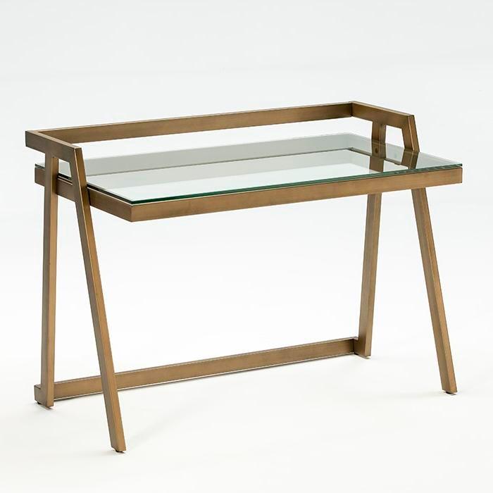 Bronze Metal Desk