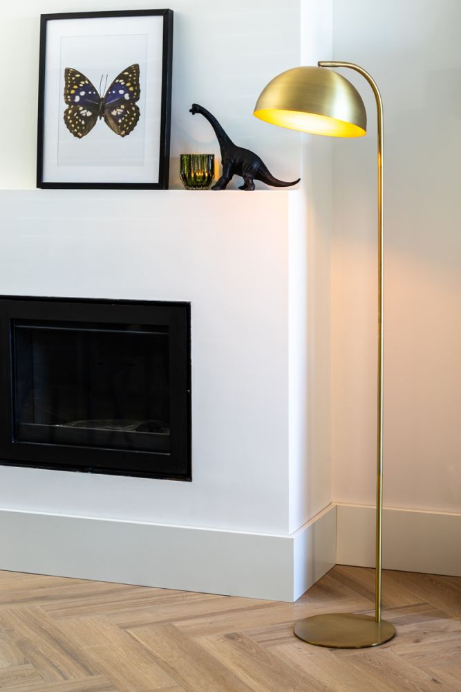 Bronze Metal Floor Lamp