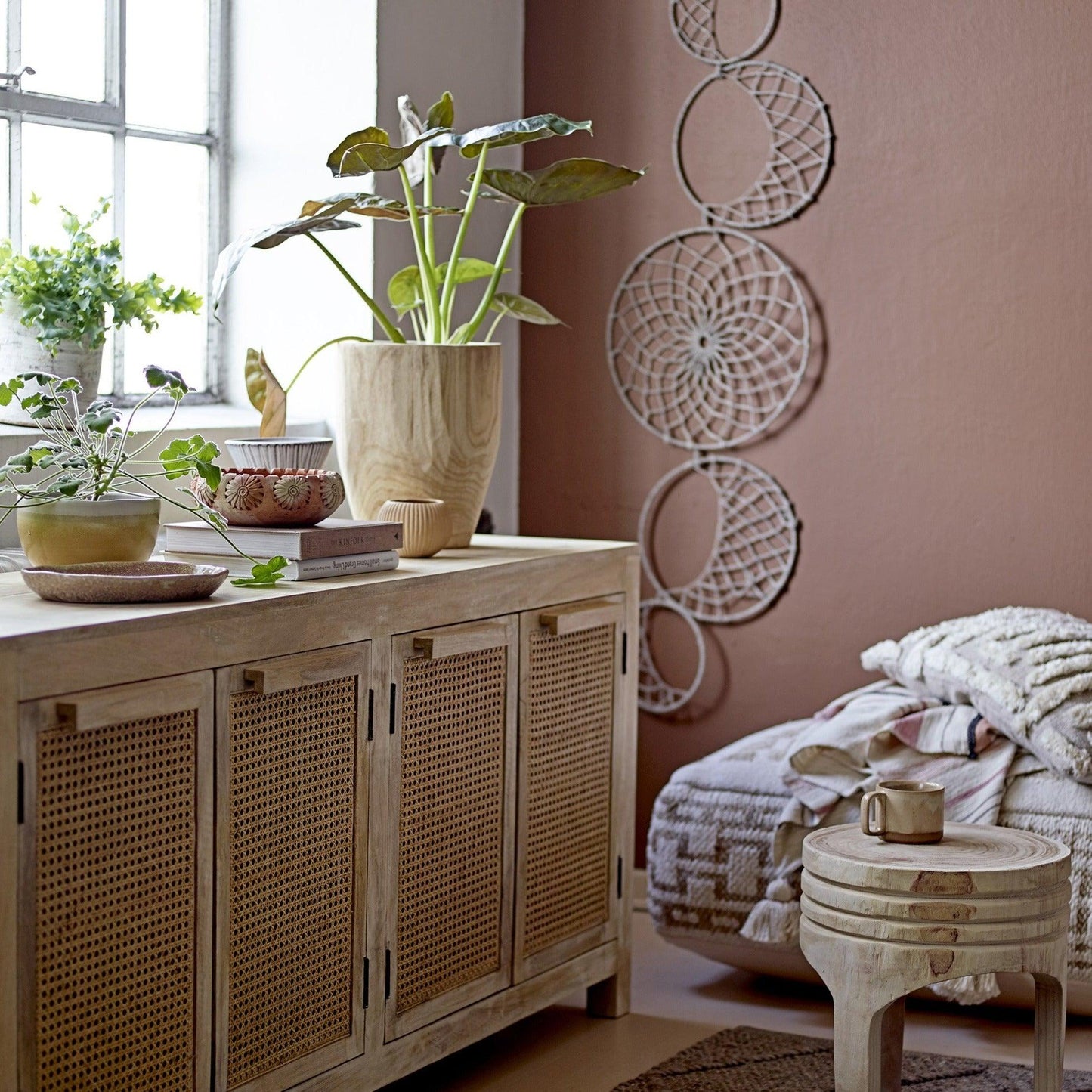 Brown Ceramic Serving Plate