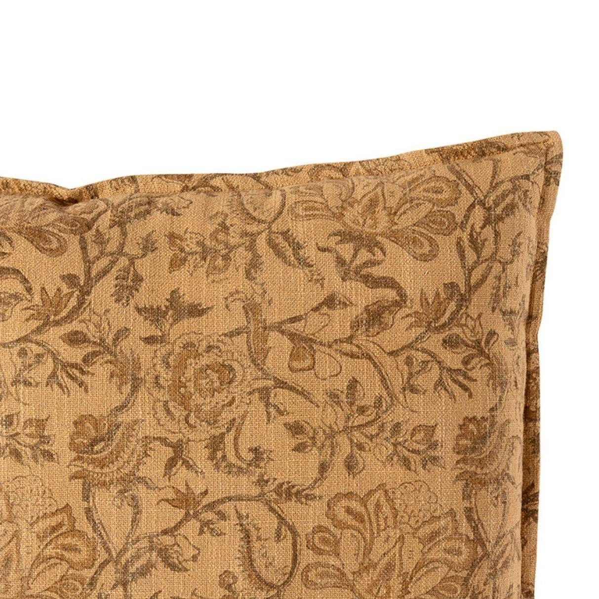 Brown Cotton Pillow