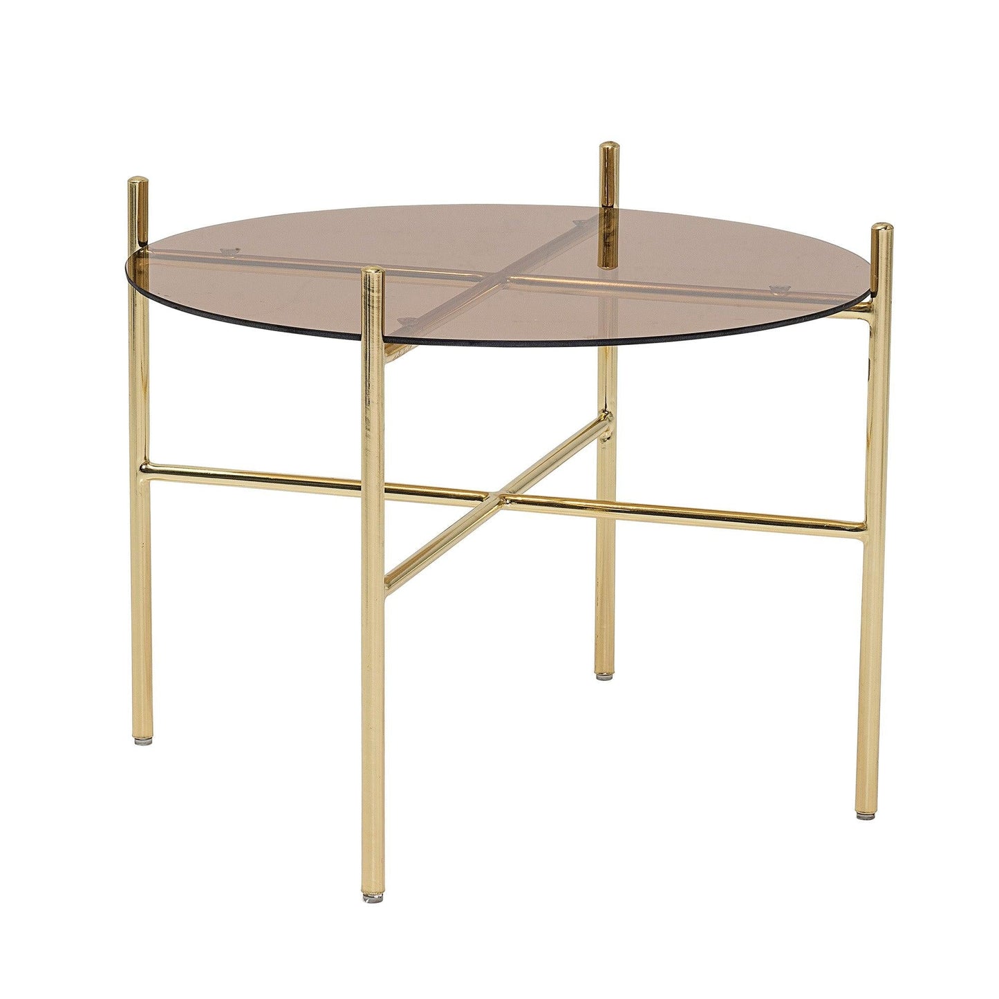 Brown Glass Coffee Table