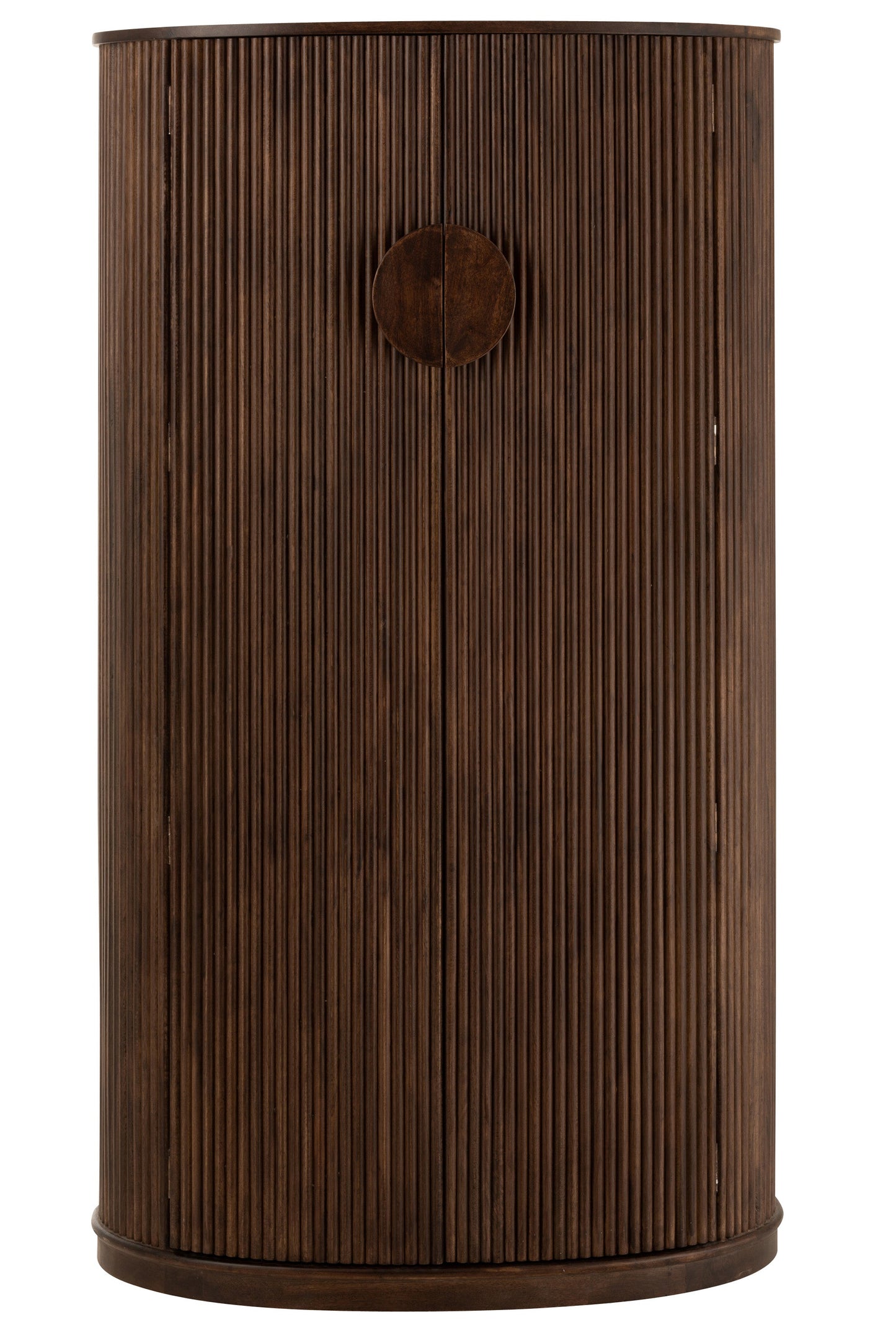 Brown Wood Bar Closet