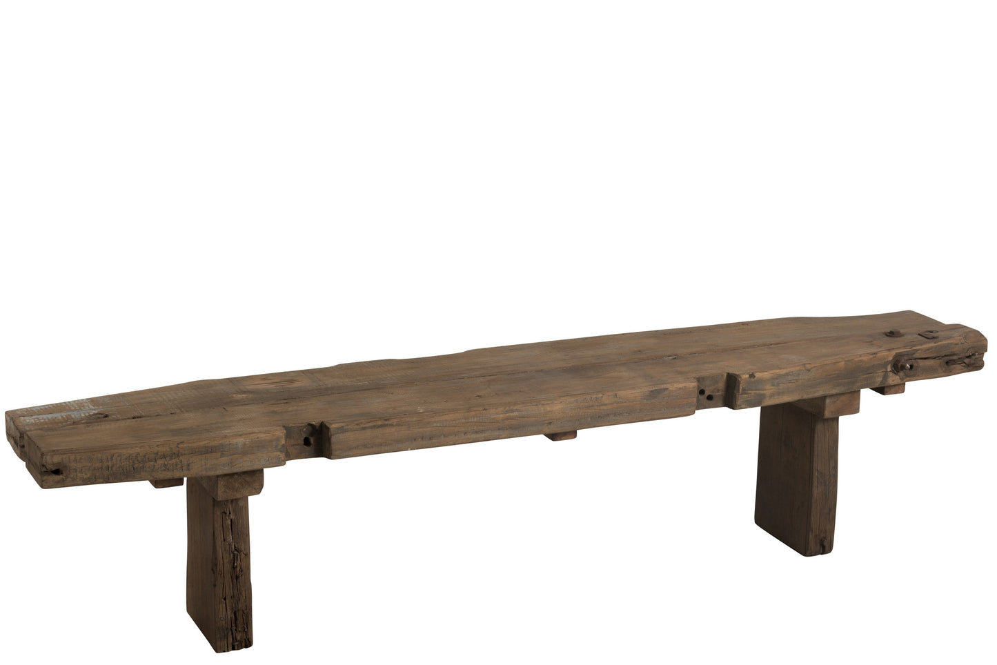 Brown Wood Bench