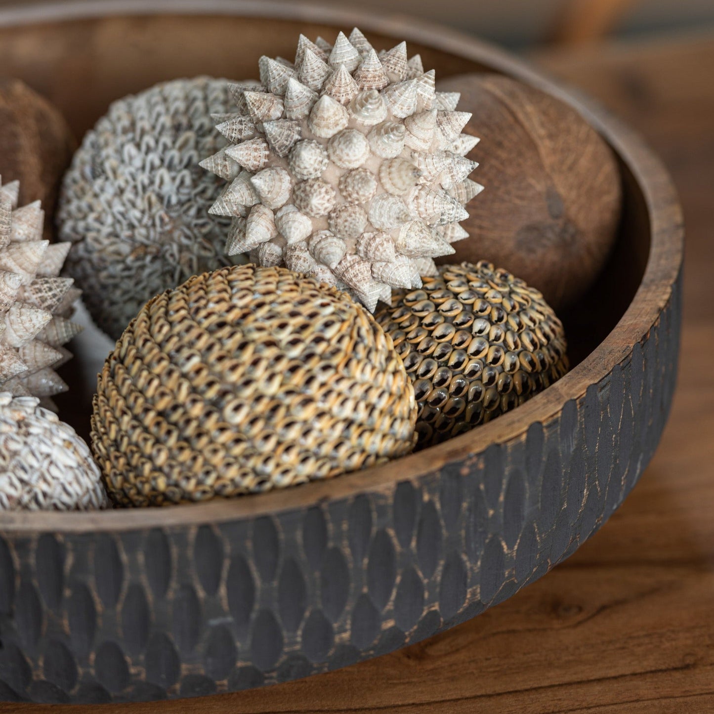 Brown Wood Bowl