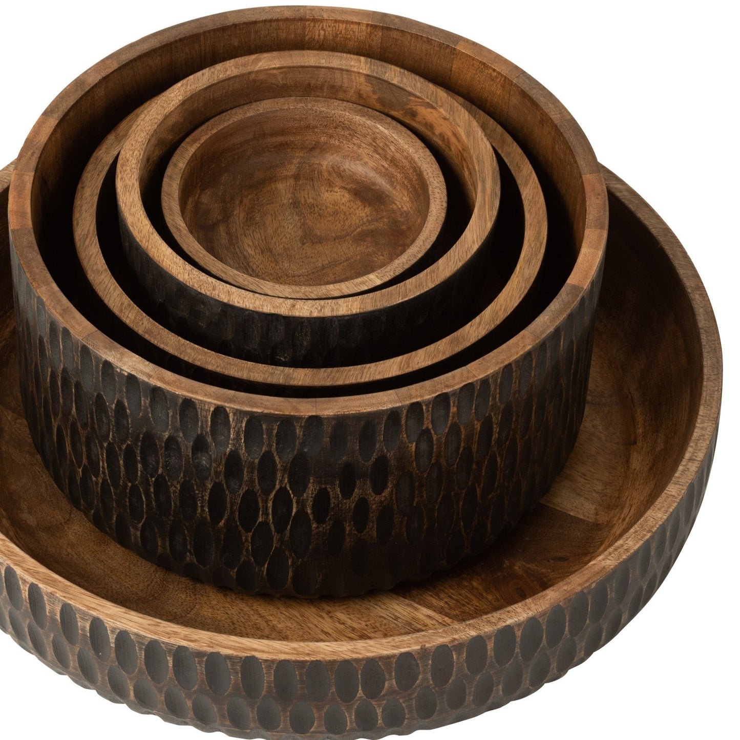 Brown Wood Bowl