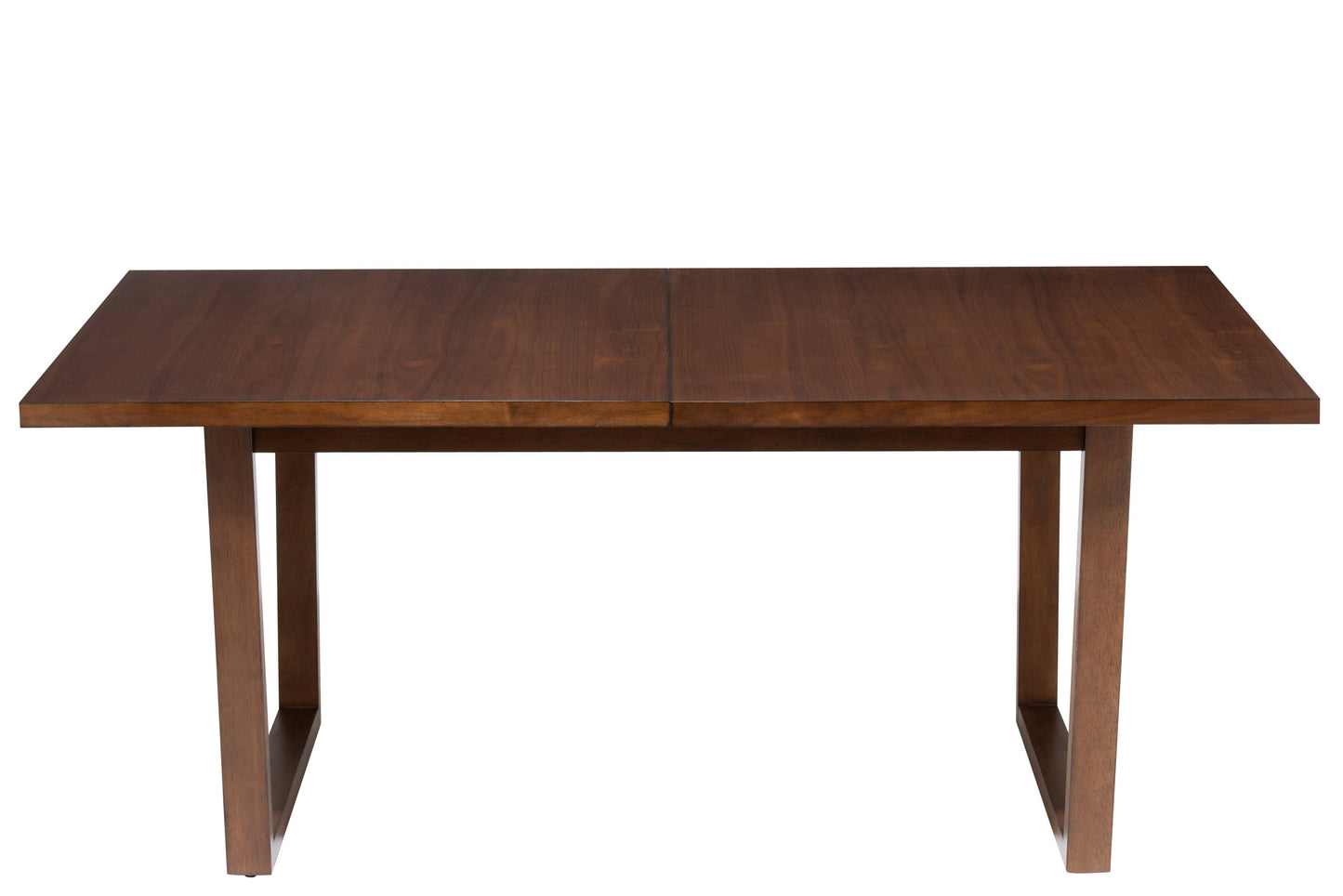 Brown Wood Extending Dining Table