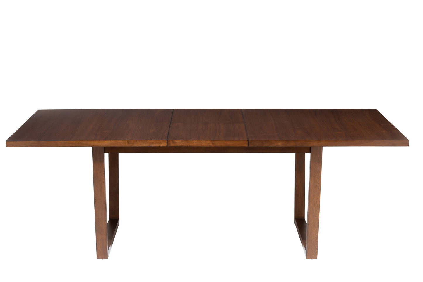 Brown Wood Extending Dining Table