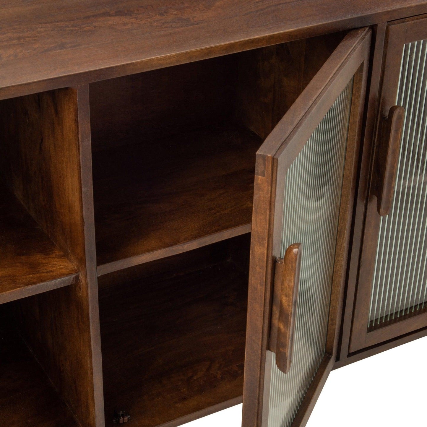 Brown Wood Sideboard