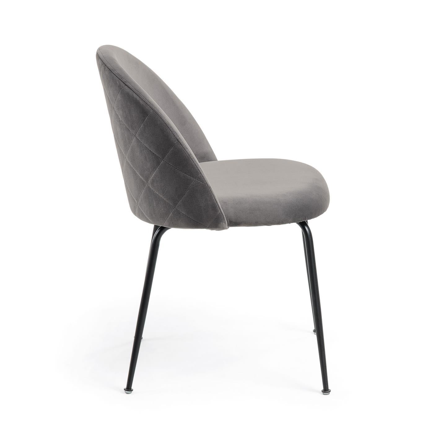 Grey Fabric Chair