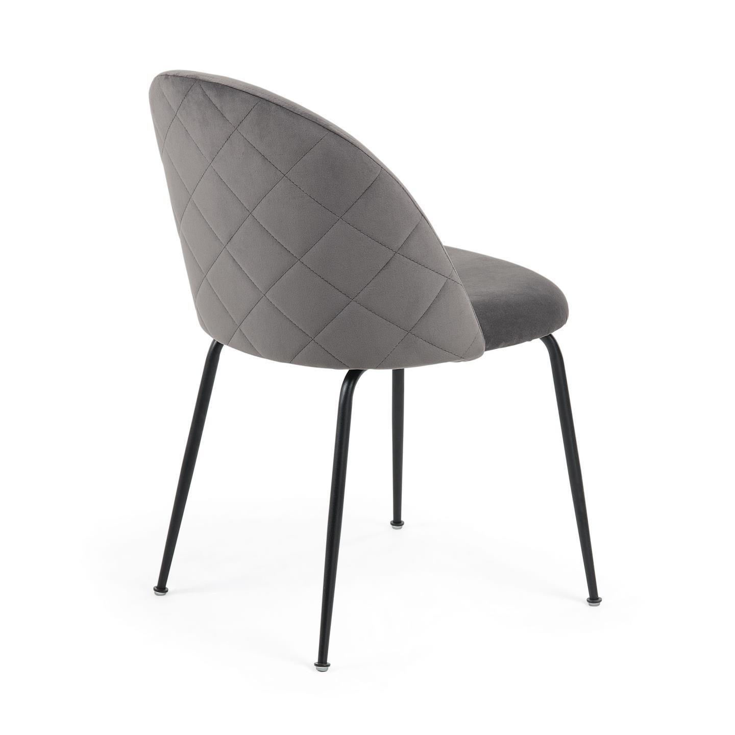 Grey Fabric Chair