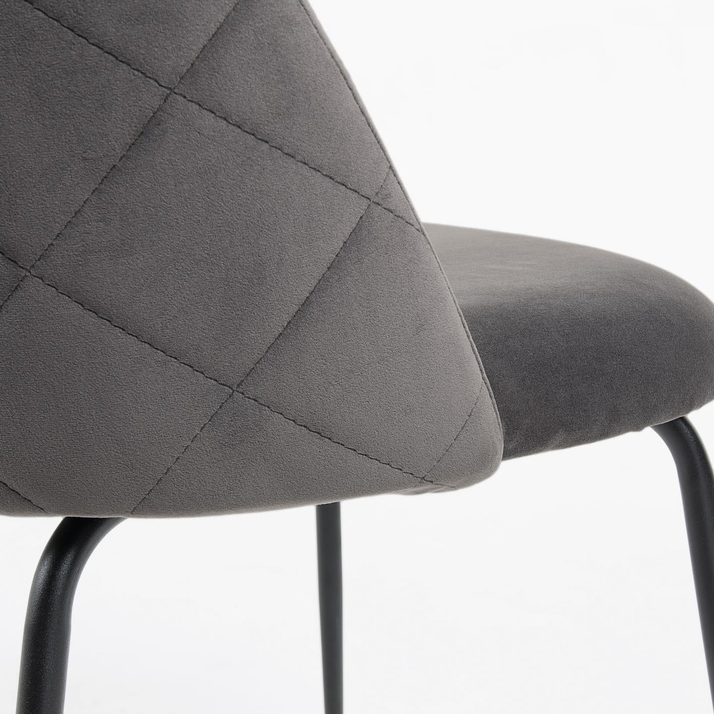 Grey Fabric Chair