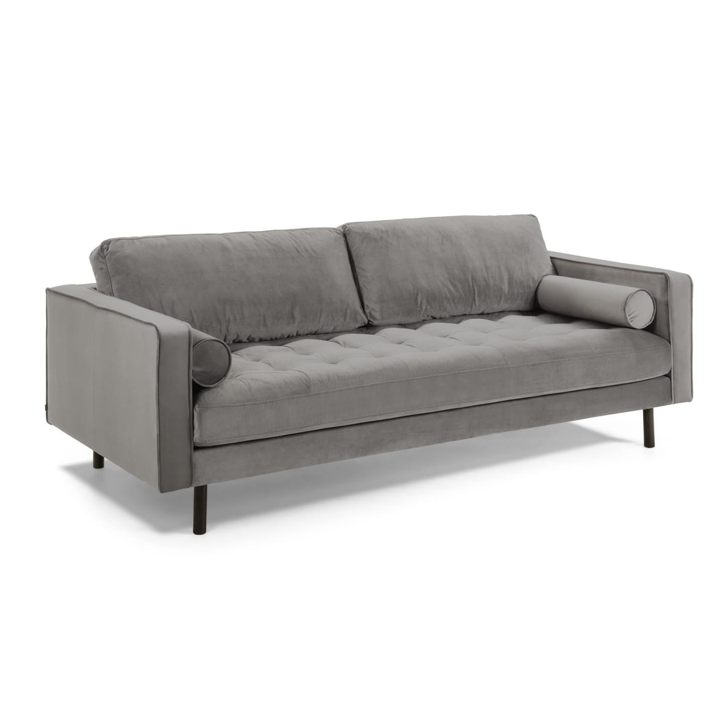 Capitonné Fabric Sofa