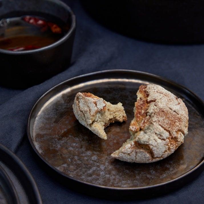 Ceramic Bread Plate Set (x6)