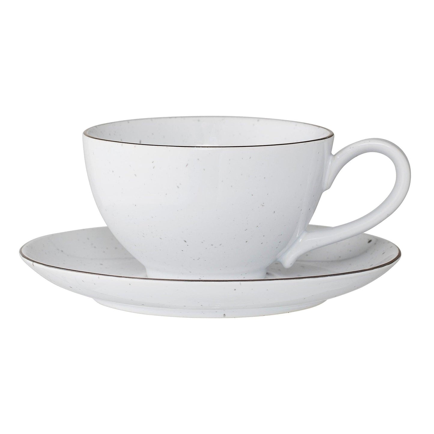 Ceramic Cup W/Saucer Set (x6)