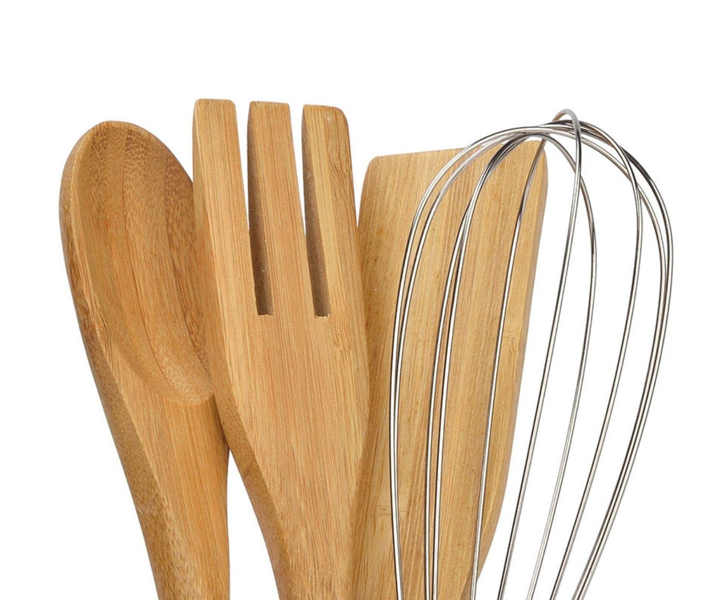 Ceramic Pot W/ kitchen Utensils