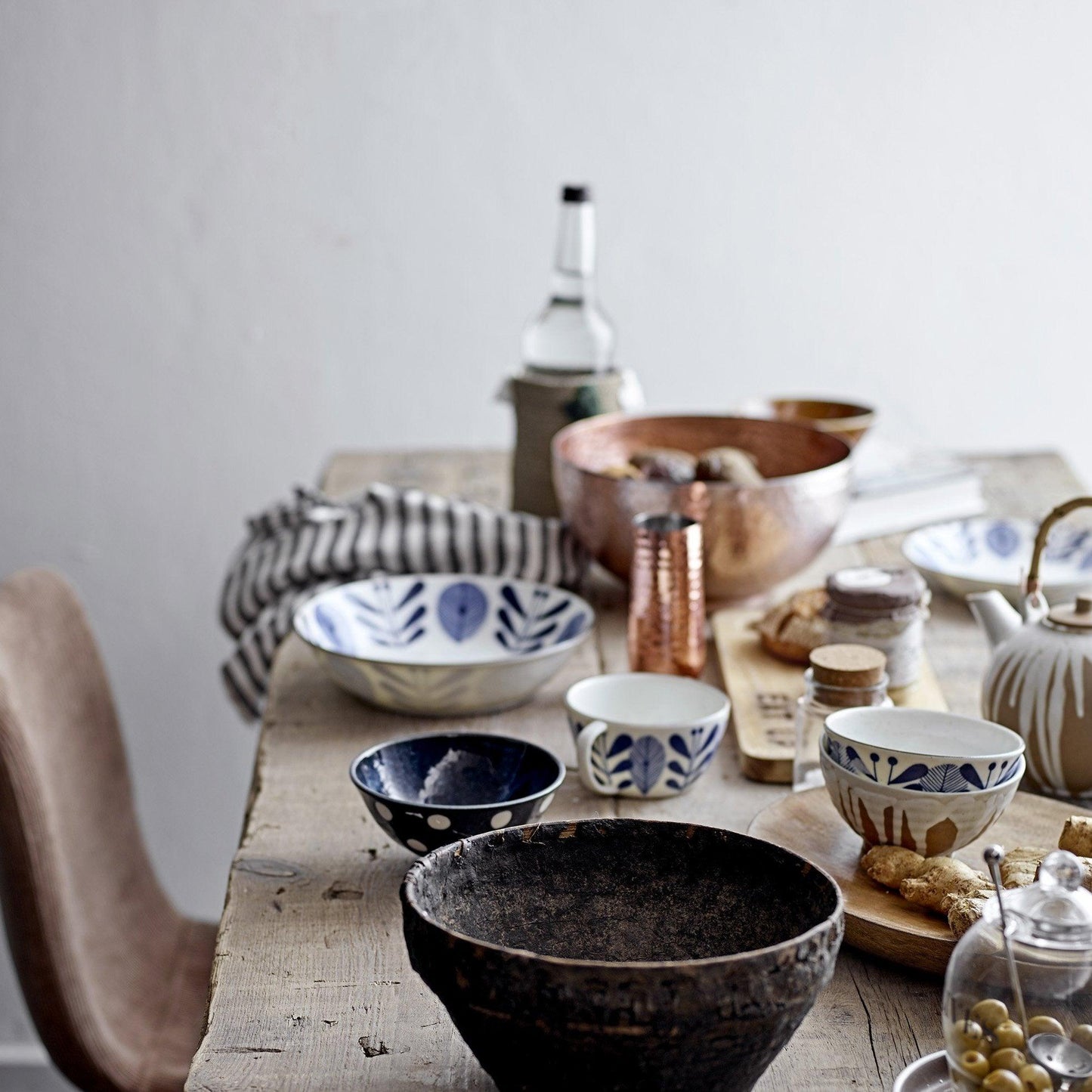 Copper Aluminium Bowl Set (x2)