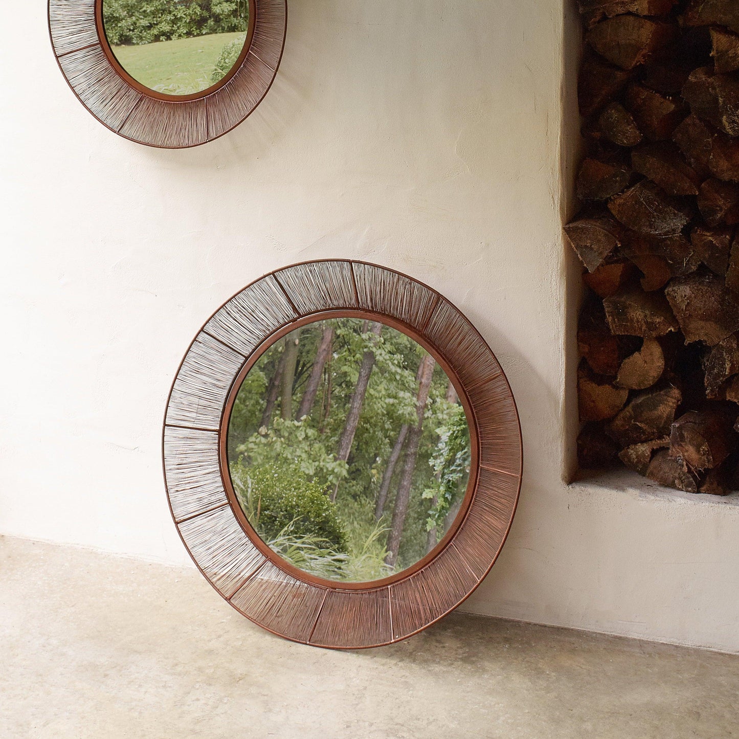 Copper Metal Mirror