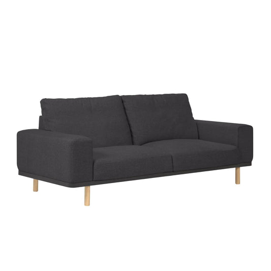 Fabric Sofa W/ Wood Legs