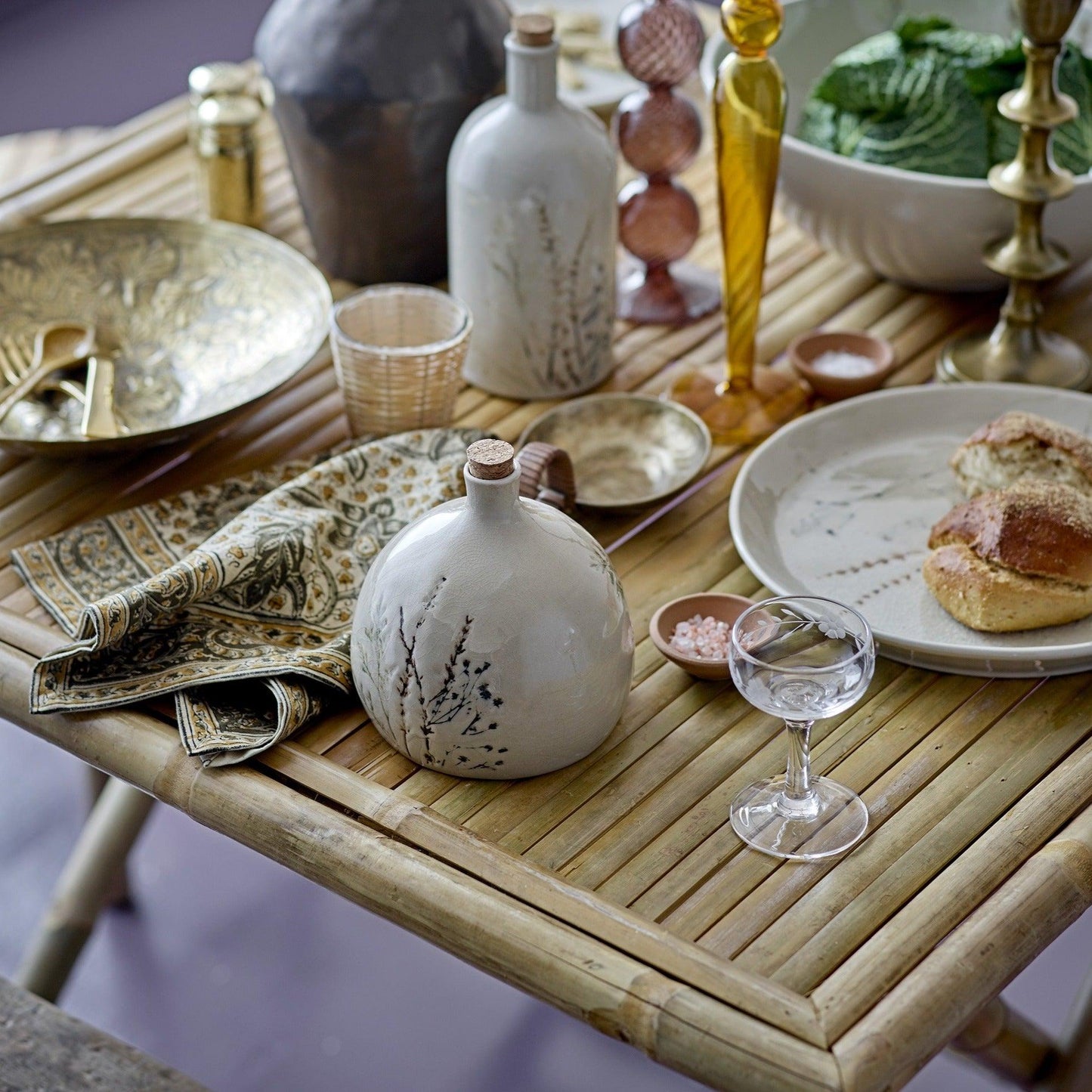 Foldable Bamboo Dining Table