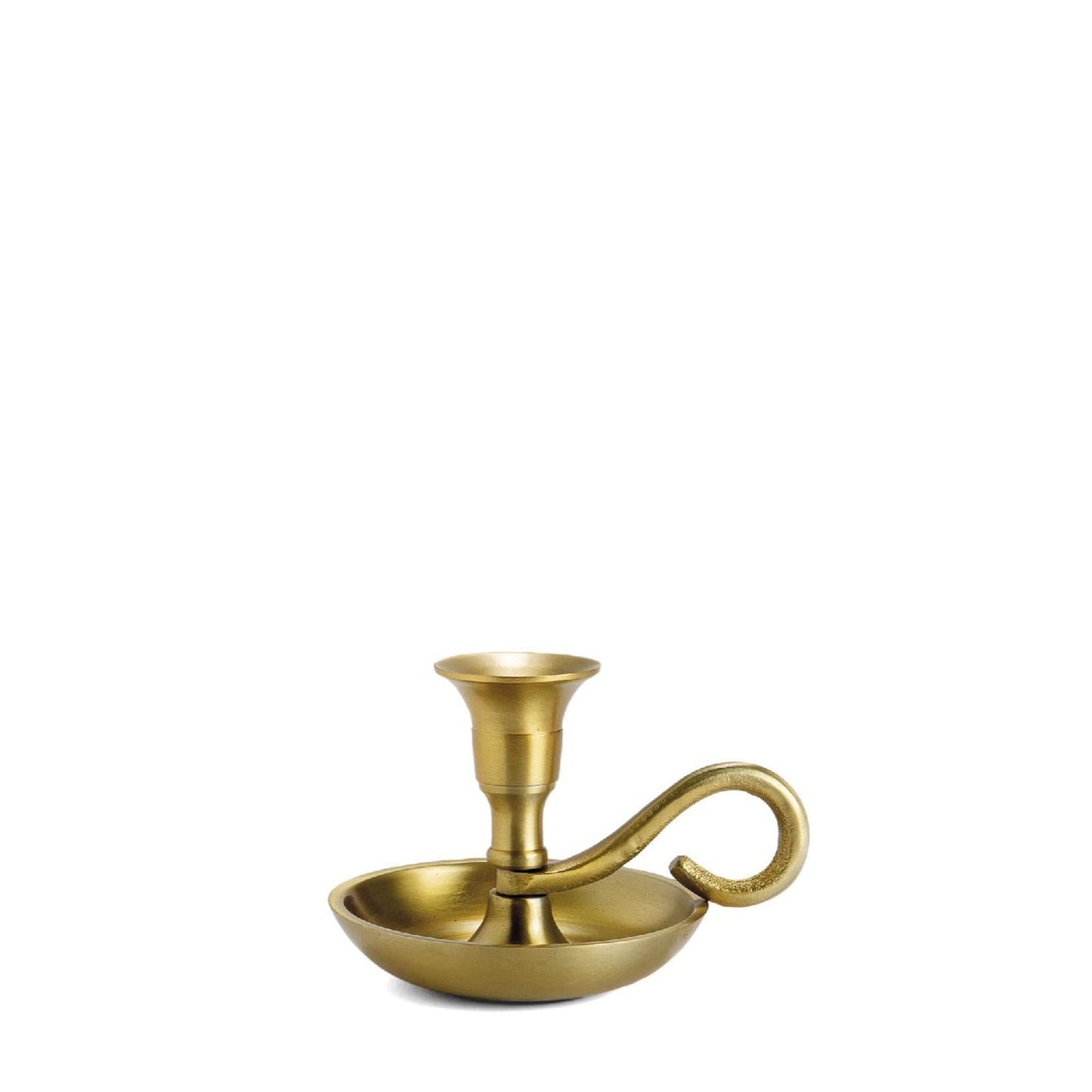 Gold Aluminium Candle Holder