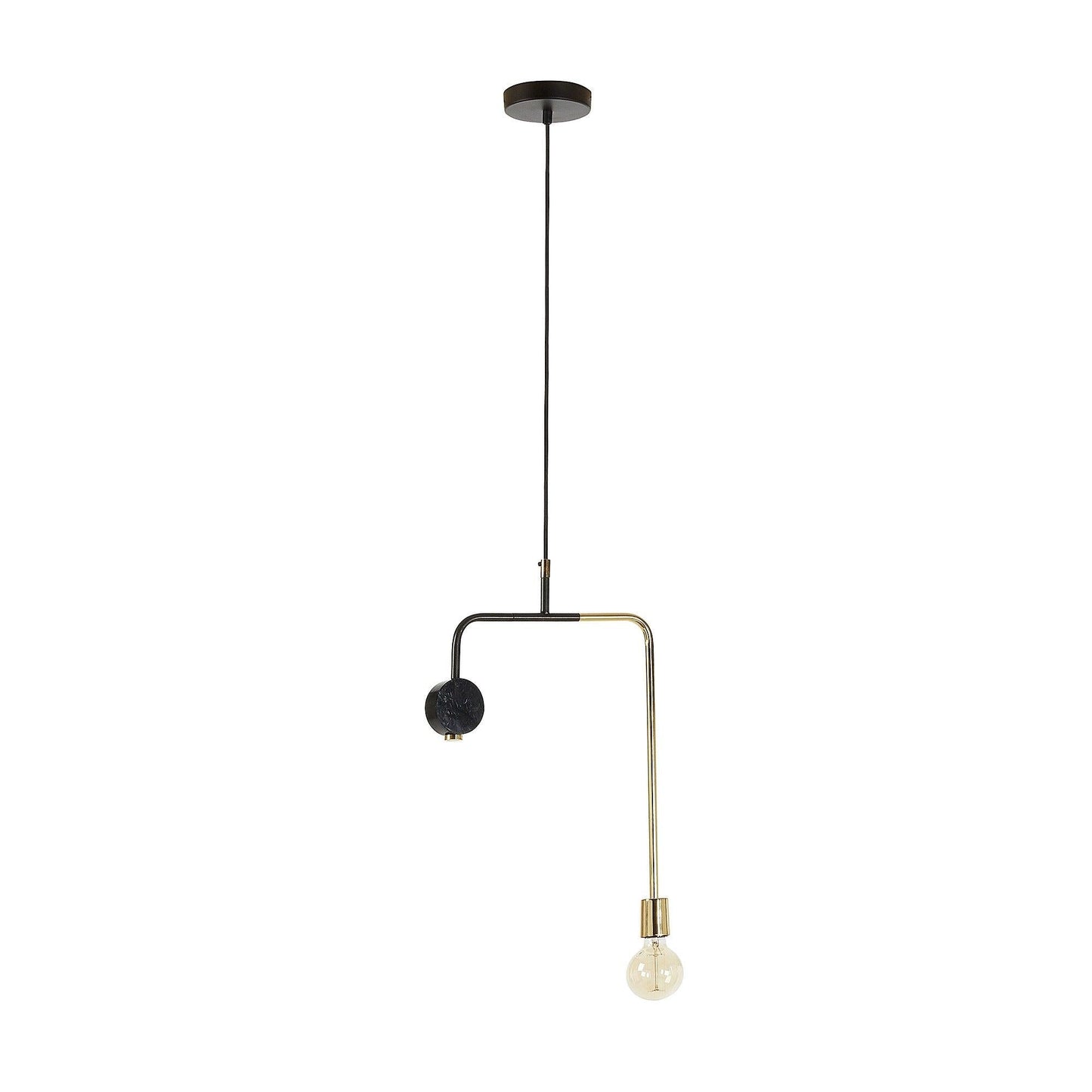Gold Iron Ceiling Lamp