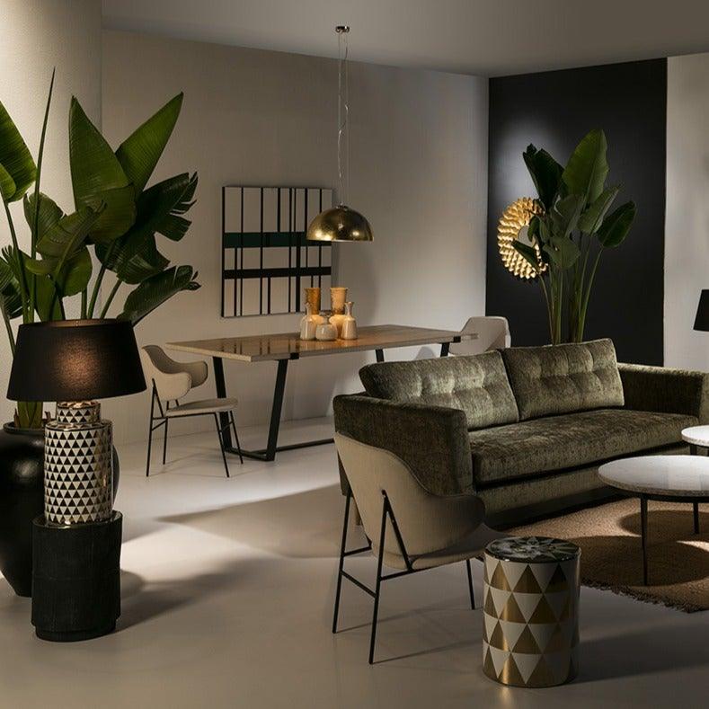 Gold Iron Ceiling Lamp