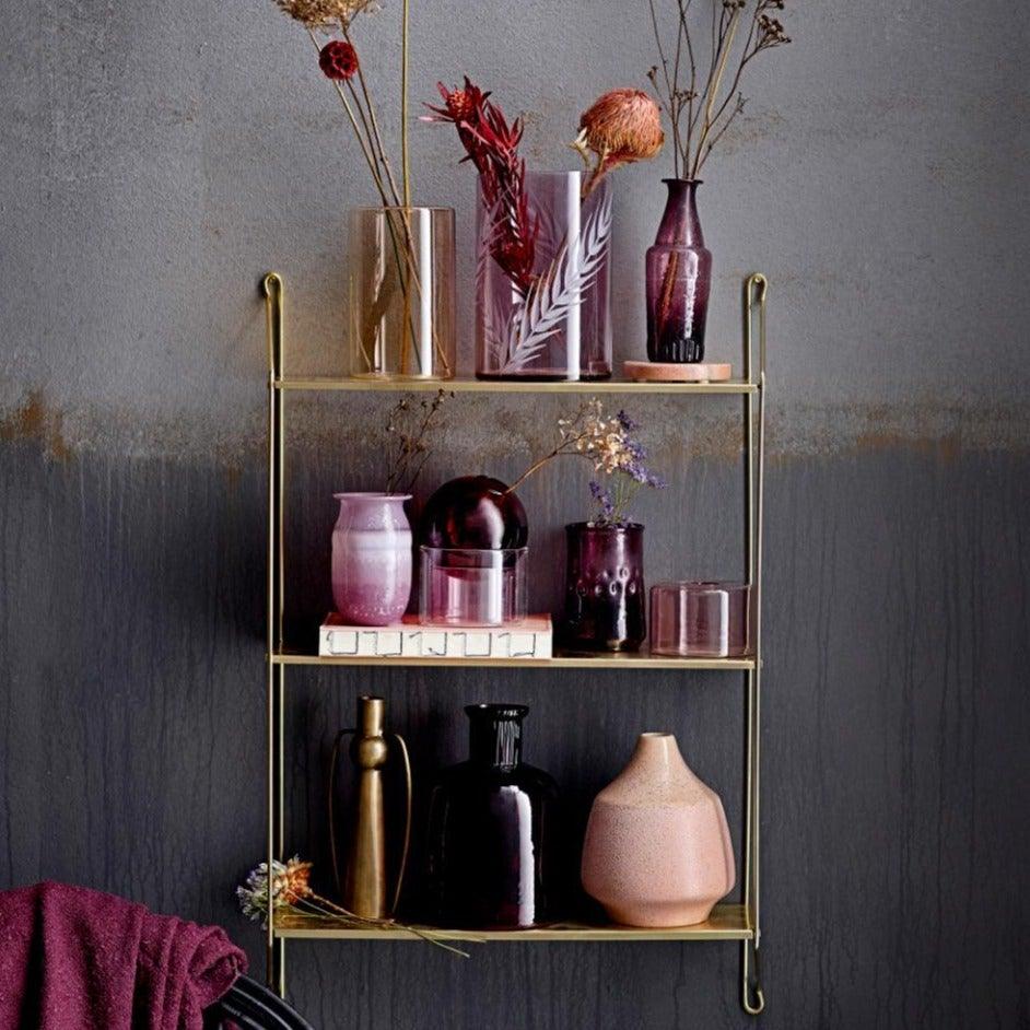 Gold Iron Wall Shelf