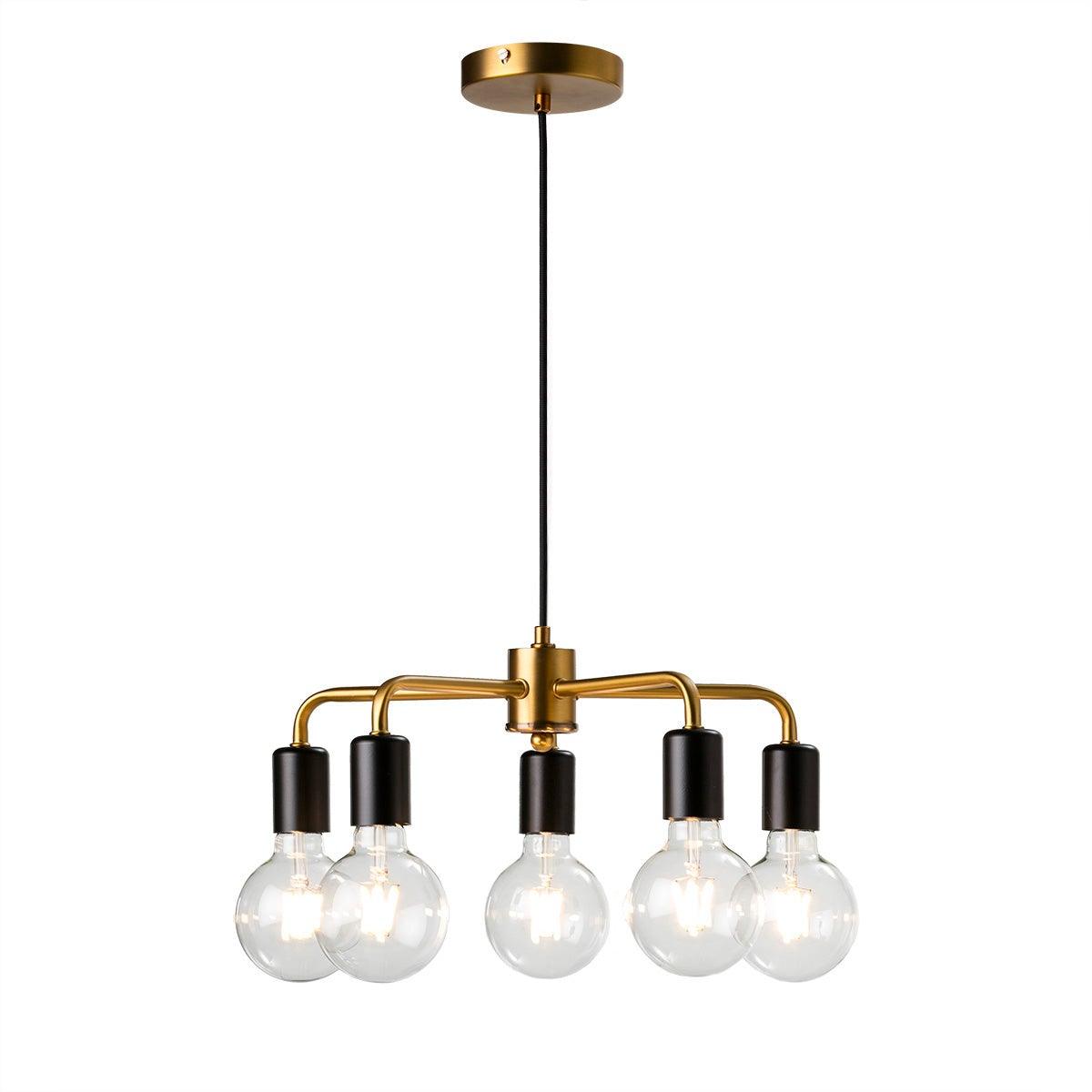 Gold Metal Ceiling Lamp