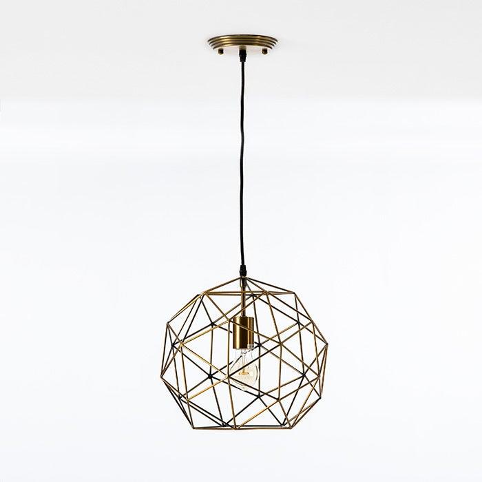 Gold Metal Ceiling Lamp