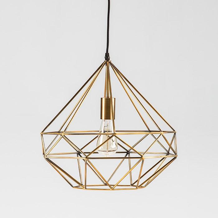 Gold Metal Ceiling Lamp