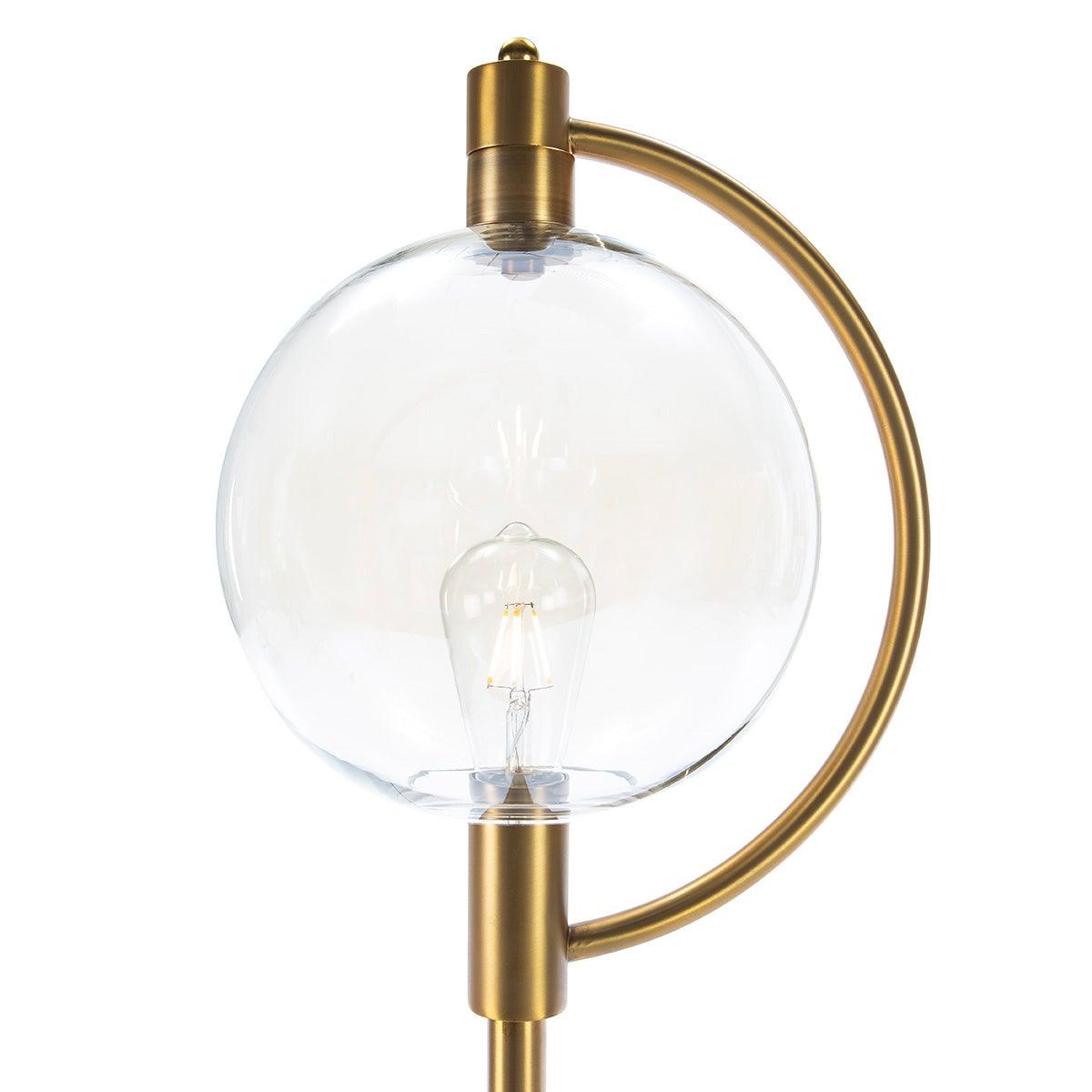 Gold Metal Floor Lamp