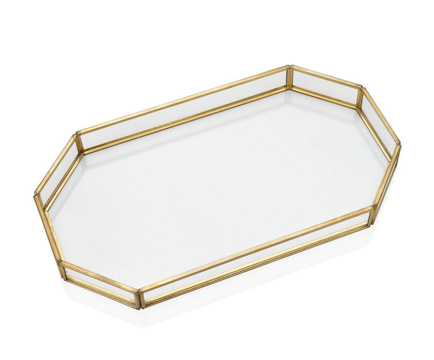 Gold Metal Jewelry Tray