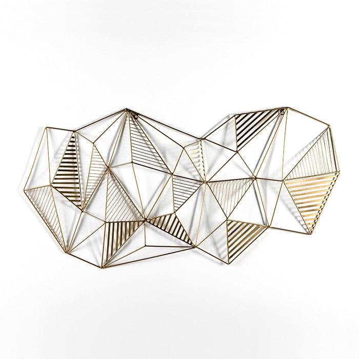 Gold Metal Sculpture